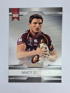 NRL 2012 Limited Edition Base Card #39 Matt Gillett State of Origin QLD
