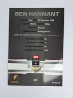 NRL 2012 Limited Edition Base Card #40 Ben Hannant State of Origin QLD