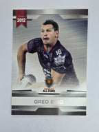 NRL 2012 Limited Edition Base Card #49 Greg Bird All Stars Indigenous