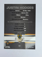 NRL 2012 Limited Edition Base Card #51 Justin Hodges All Stars Indigenous