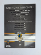 NRL 2012 Limited Edition Base Card #54 Anthony Mitchell All Stars Indigenous