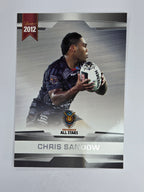NRL 2012 Limited Edition Base Card #57 Chris Sandow All Stars Indigenous
