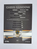 NRL 2012 Limited Edition Base Card #57 Chris Sandow All Stars Indigenous