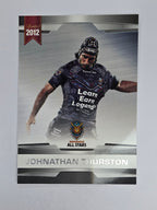 NRL 2012 Limited Edition Base Card #59 Johnathan Thurston All Stars Indigenous