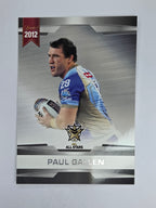 NRL 2012 Limited Edition Base Card #64 Paul Gallen All Stars NRL