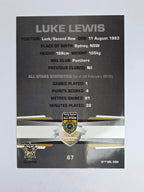 NRL 2012 Limited Edition Base Card #67 Luke Lewis All Stars NRL