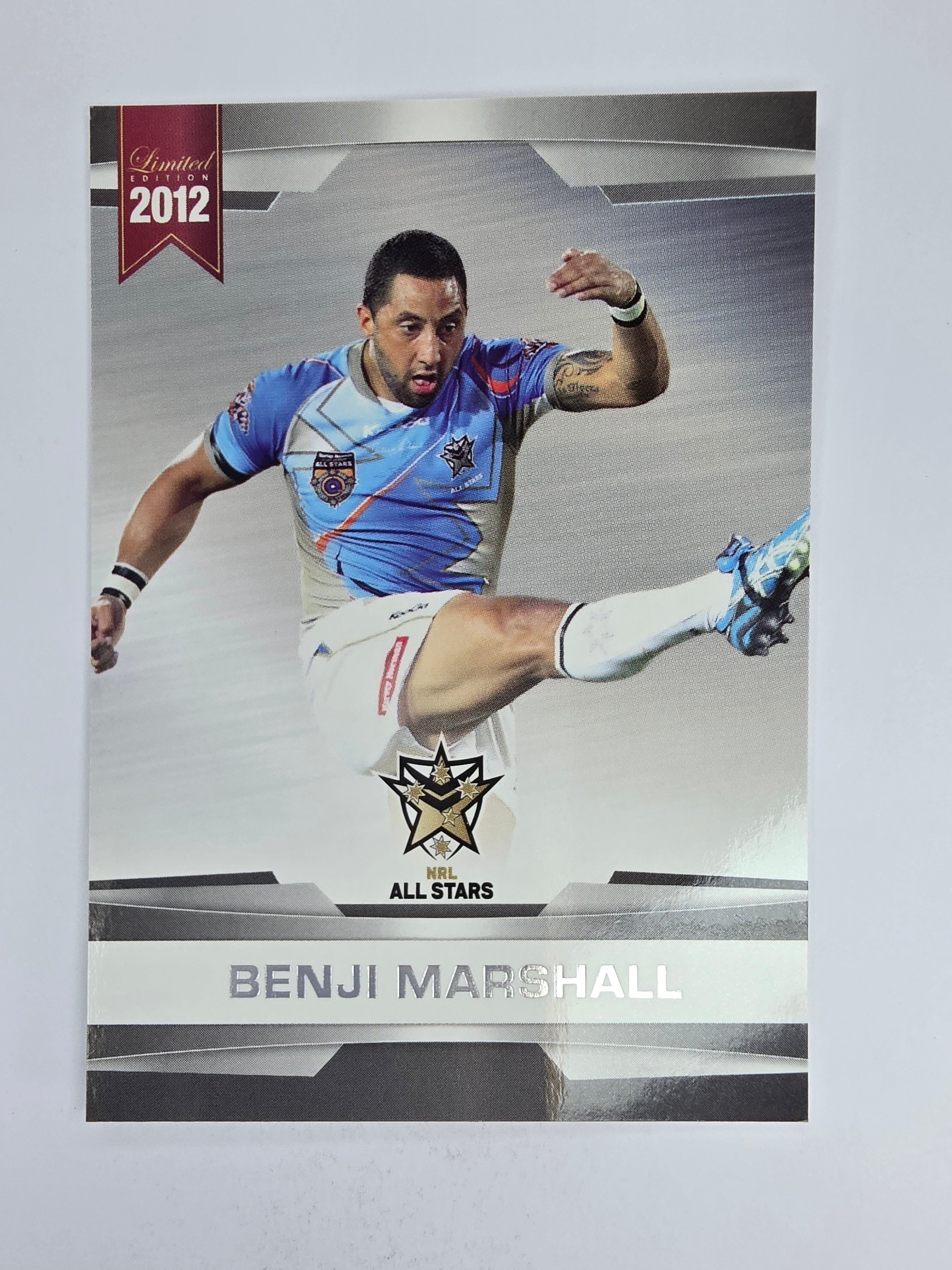 NRL 2012 Limited Edition Base Card #68 Benji Marshall All Stars NRL
