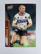 NRL 2007 Champions Base Card #7 Darren Lockyer Brisbane Broncos