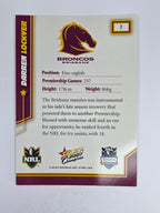 NRL 2007 Champions Base Card #7 Darren Lockyer Brisbane Broncos