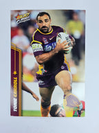 NRL 2007 Champions Base Card #12 Tonie Carroll Brisbane Broncos