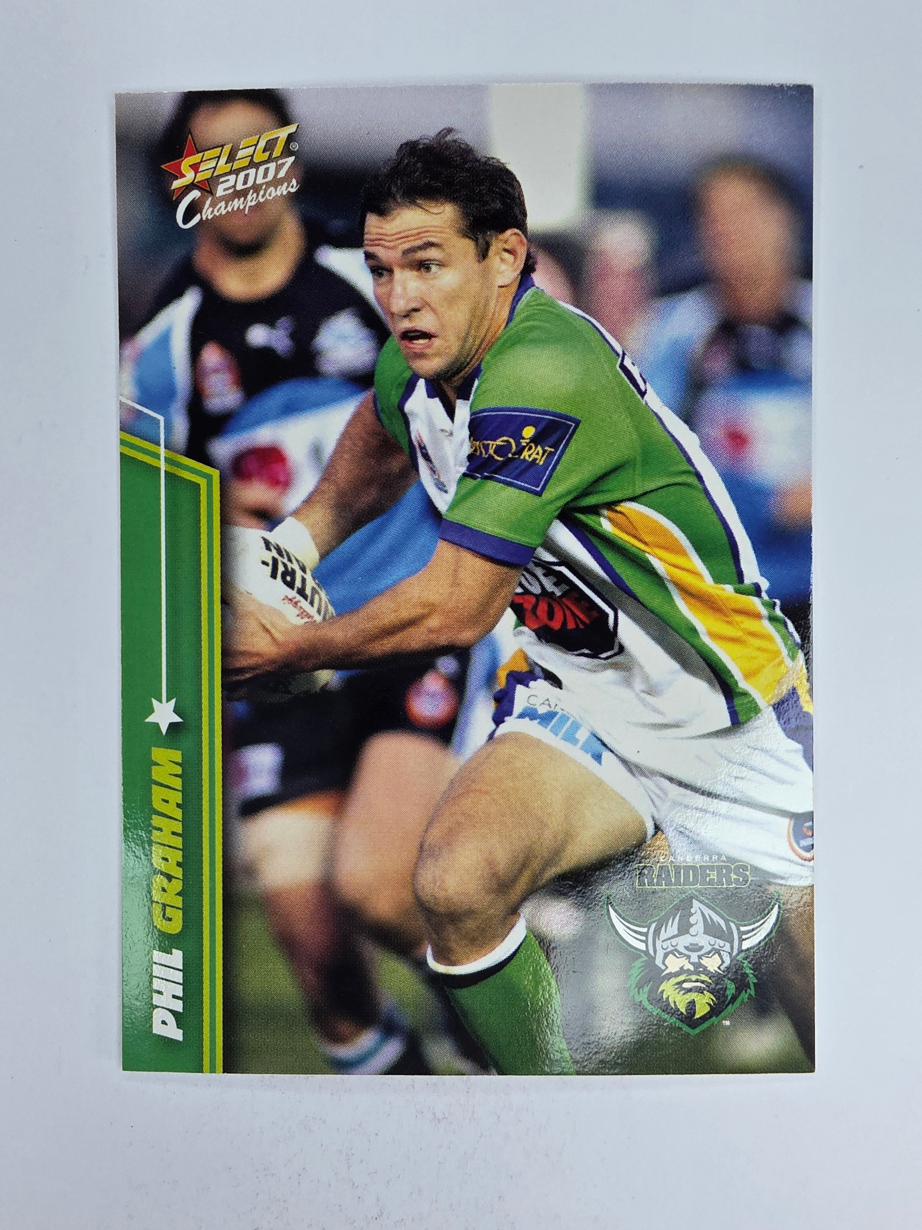 NRL 2007 Champions Base Card #29 Phil Graham Canberra Raiders