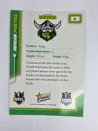 NRL 2007 Champions Base Card #34 Adrian Purtell Canberra Raiders