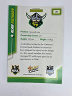 NRL 2007 Champions Base Card #39 Alan Rothery Canberra Raiders