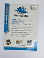 NRL 2007 Champions Base Card #40 Brett Kearney Cronulla Sutherland Sharks