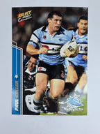 NRL 2007 Champions Base Card #48 Paul Gallen Cronulla Sutherland Sharks