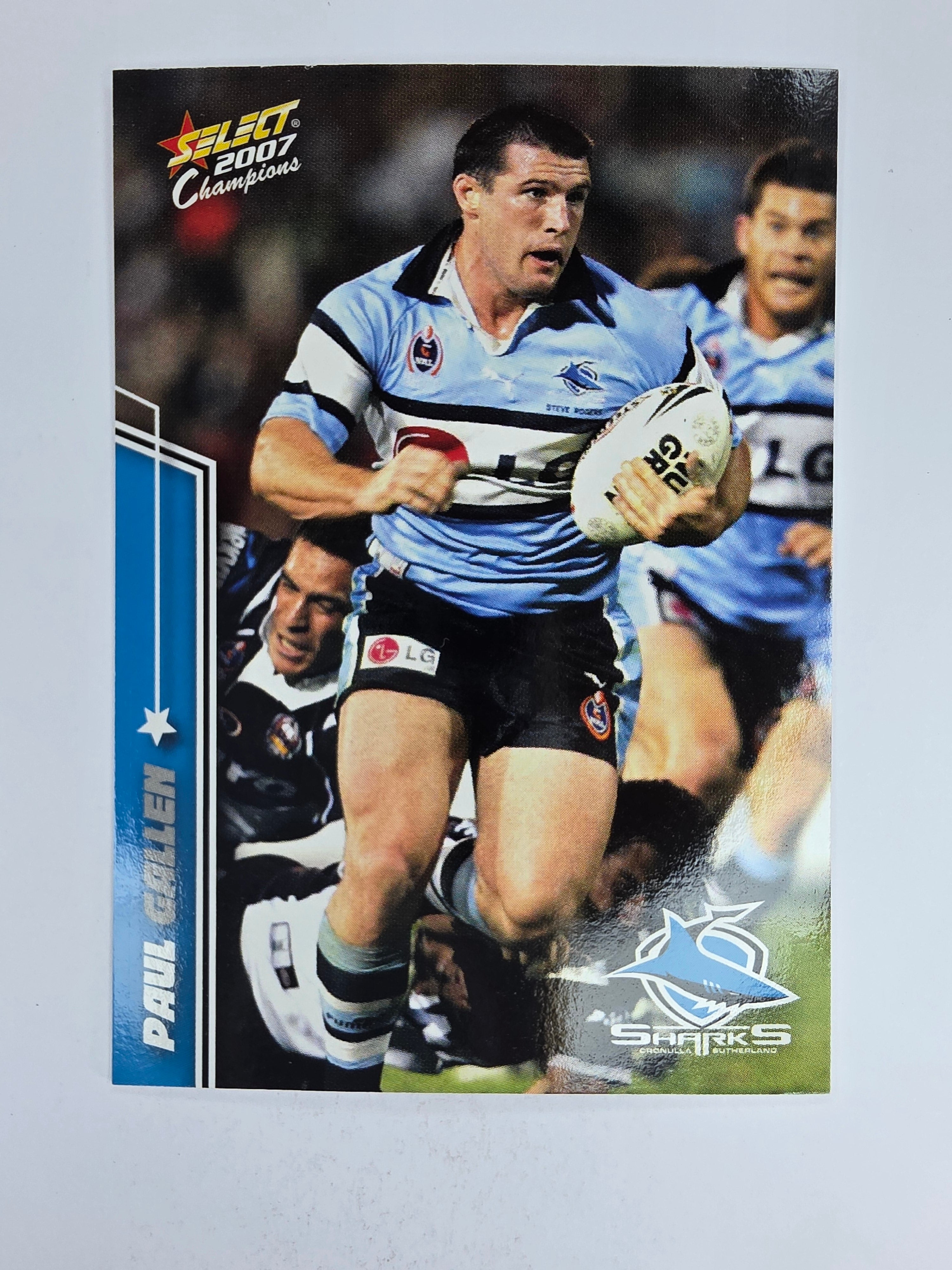 NRL 2007 Champions Base Card #48 Paul Gallen Cronulla Sutherland Sharks