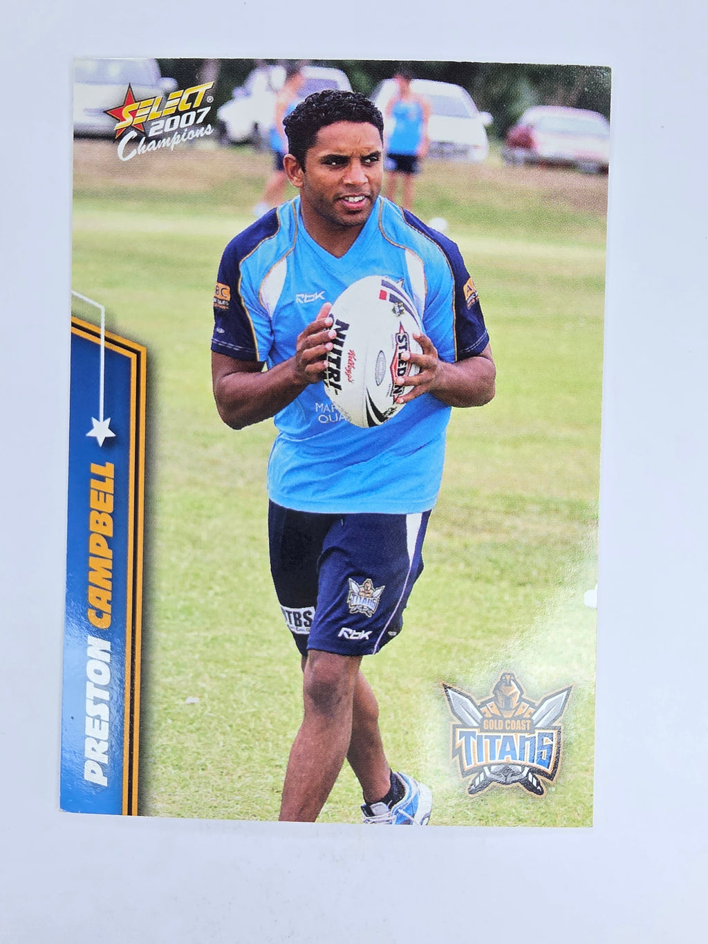 NRL 2007 Champions Base Card #58 Preston Campbell Gold Coast Titans