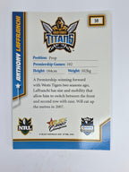 NRL 2007 Champions Base Card #59 Anthony Laffranchi Gold Coast Titans