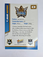NRL 2007 Champions Base Card #60 Brad Meyers Gold Coast Titans
