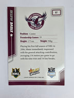 NRL 2007 Champions Base Card #67 Steve Matai Manly Warringah Sea Eagles