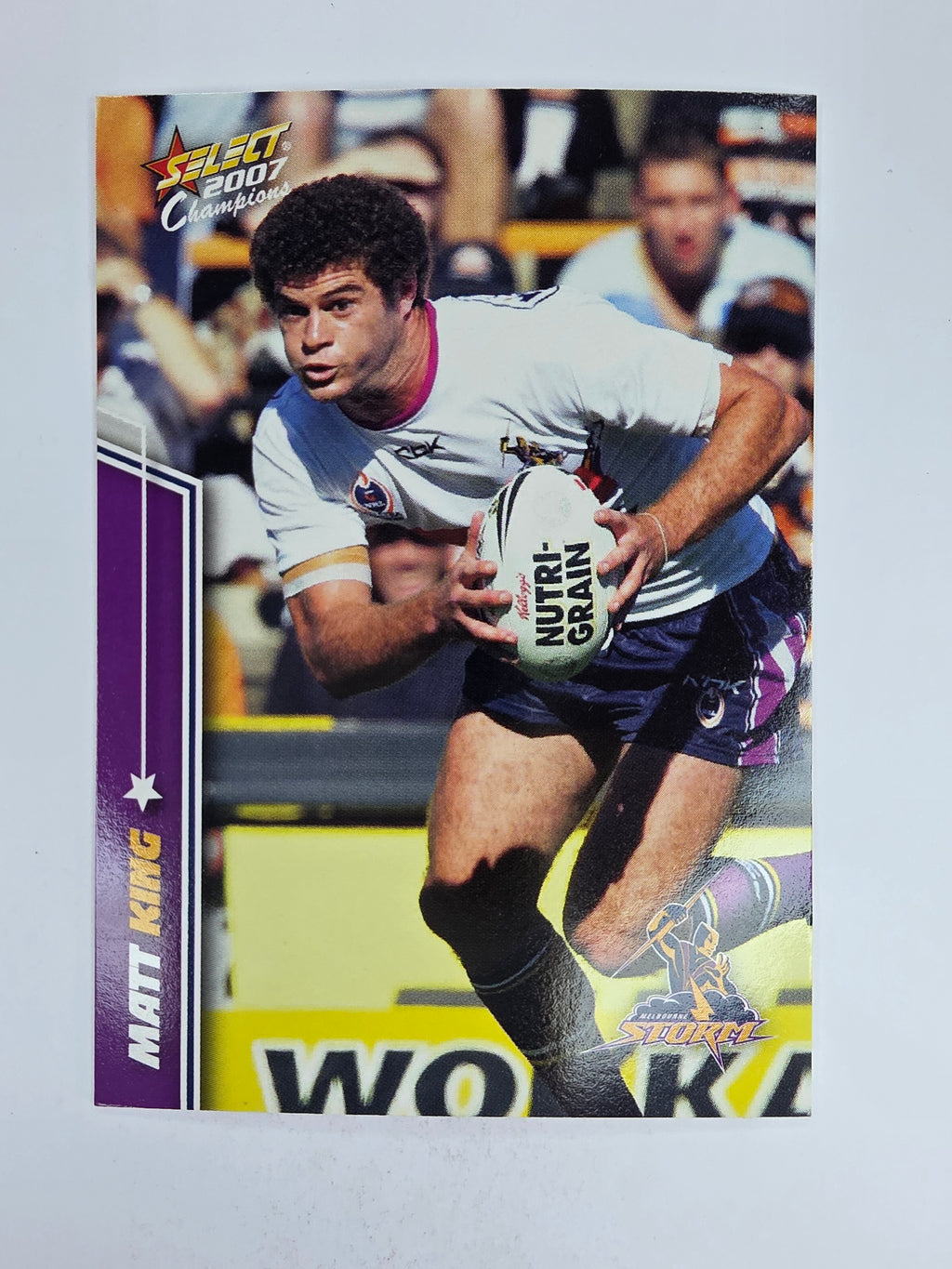 NRL 2007 Champions Base Card #78 Matt King Melbourne Storm