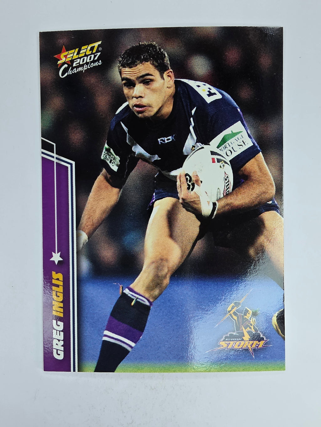 NRL 2007 Champions Base Card #79 Greg Inglis Melbourne Storm