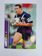 NRL 2007 Champions Base Card #84 Brett White Melbourne Storm