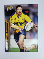 NRL 2007 Champions Base Card #112 Nathan Cayless Parramatta Eels