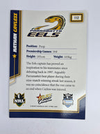 NRL 2007 Champions Base Card #112 Nathan Cayless Parramatta Eels