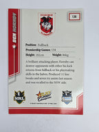 NRL 2007 Champions Base Card #136 Ben Hornby St George Illawarra Dragons