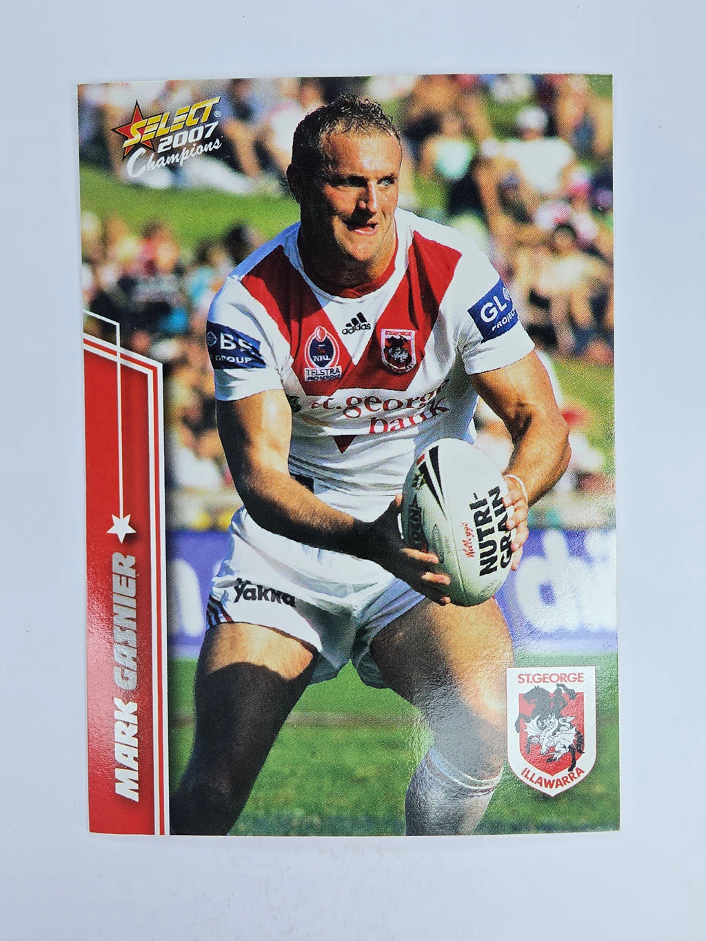 NRL 2007 Champions Base Card #138 Mark Gasnier St George Illawarra Dragons