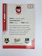 NRL 2007 Champions Base Card #138 Mark Gasnier St George Illawarra Dragons