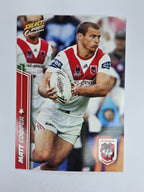 NRL 2007 Champions Base Card #139 Matt Cooper St George Illawarra Dragons