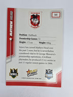NRL 2007 Champions Base Card #141 Mathew Head St George Illawarra Dragons
