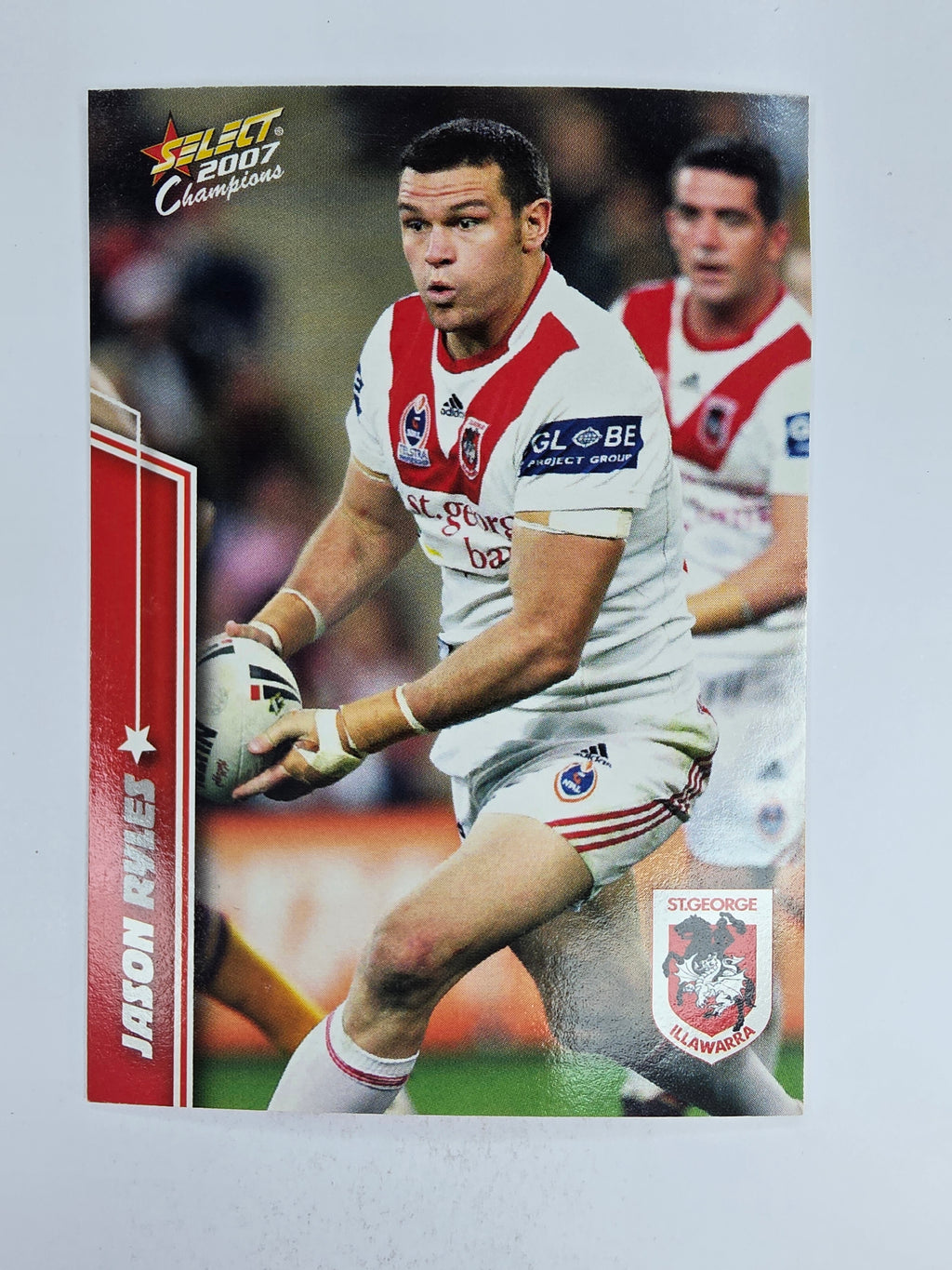 NRL 2007 Champions Base Card #142 Jason Ryles St George Illawarra Dragons