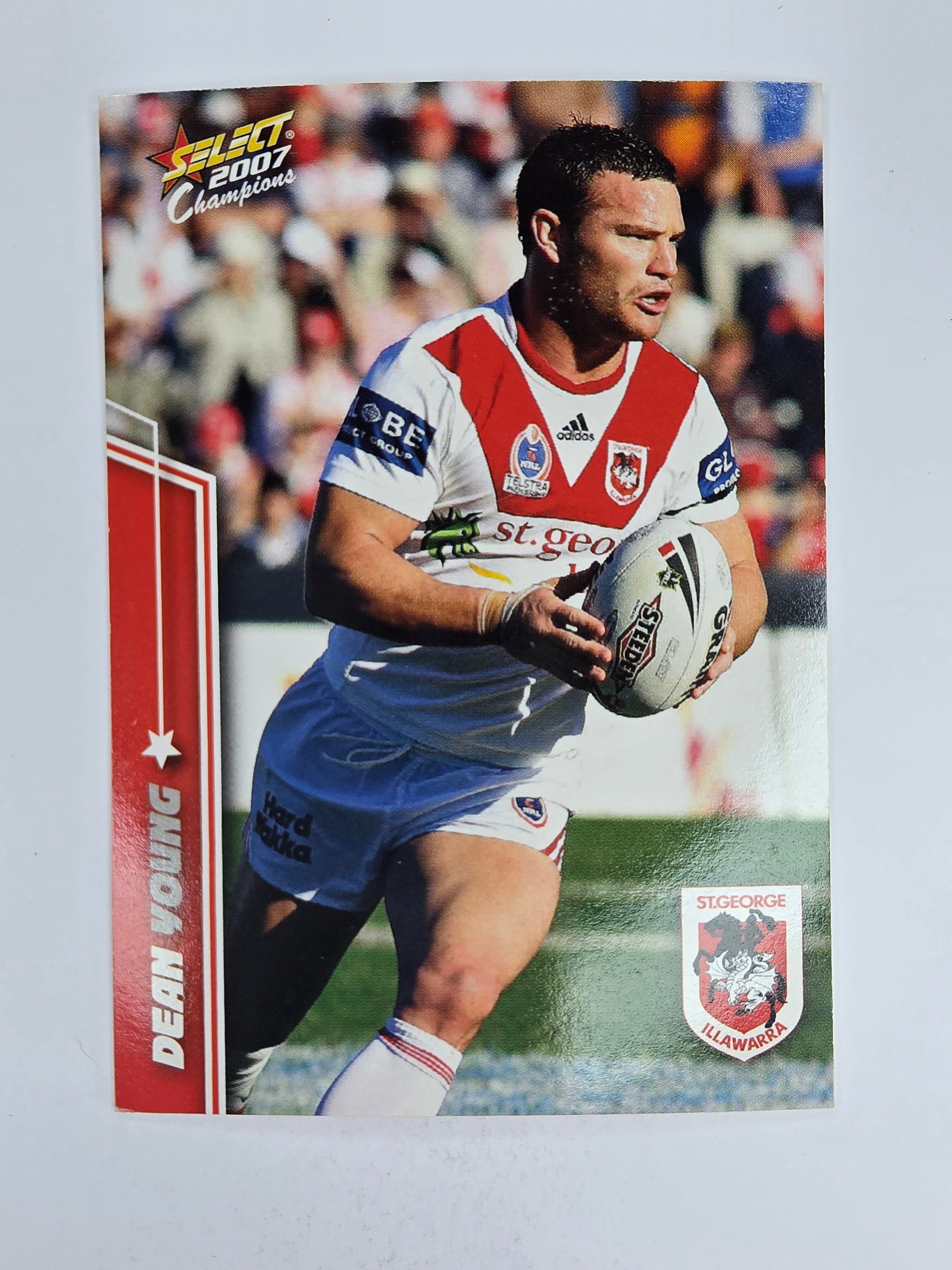 NRL 2007 Champions Base Card #143 Dean Young St George Illawarra Dragons