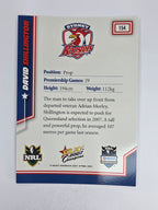 NRL 2007 Champions Base Card #154 David Shillington Sydney Roosters