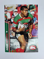 NRL 2007 Champions Base Card #171 David Fa’alogo South Sydney Rabbitohs