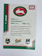 NRL 2007 Champions Base Card #171 David Fa’alogo South Sydney Rabbitohs