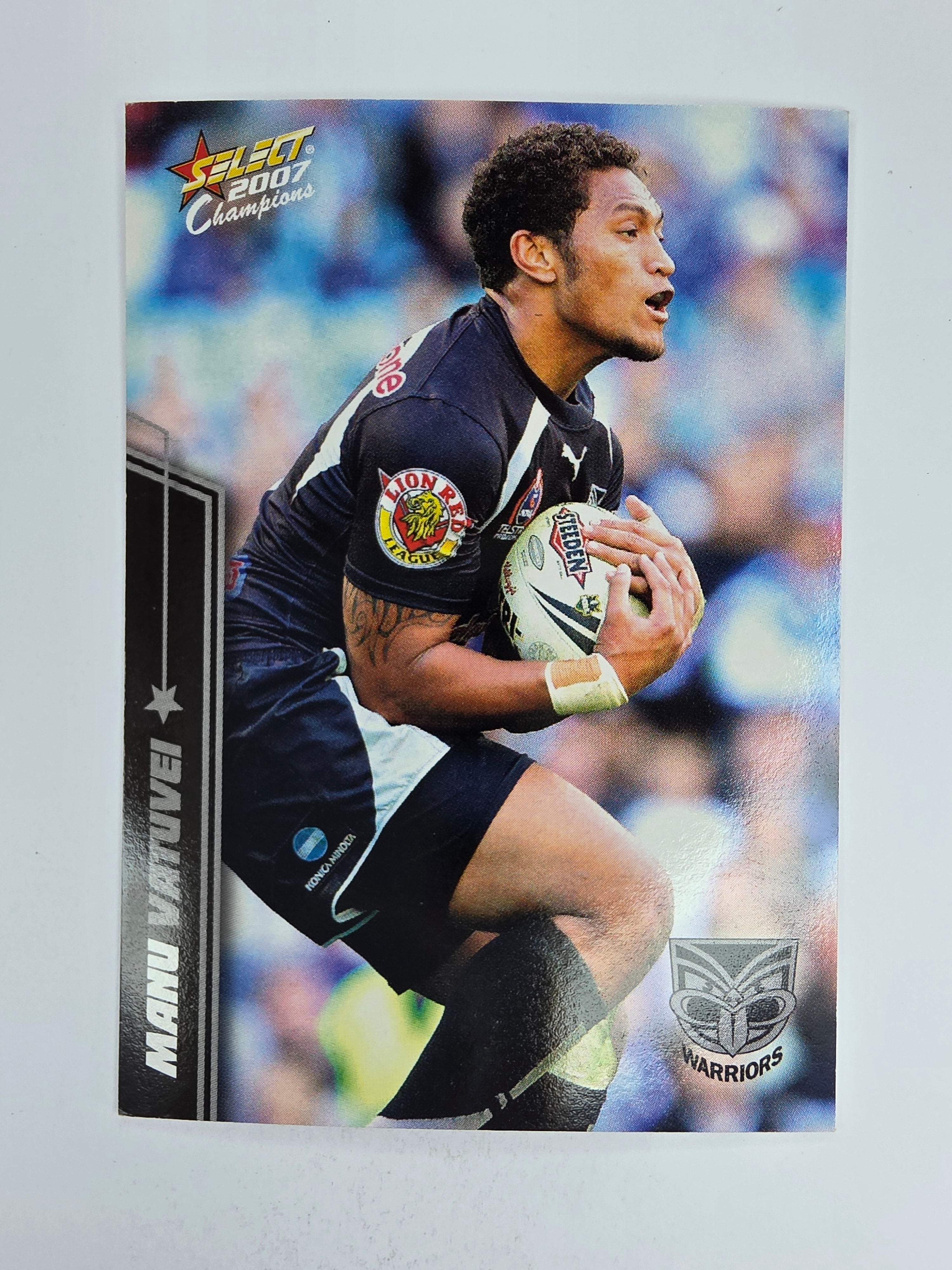 NRL 2007 Champions Base Card #173 Manu Vatuvei New Zealand Warriors