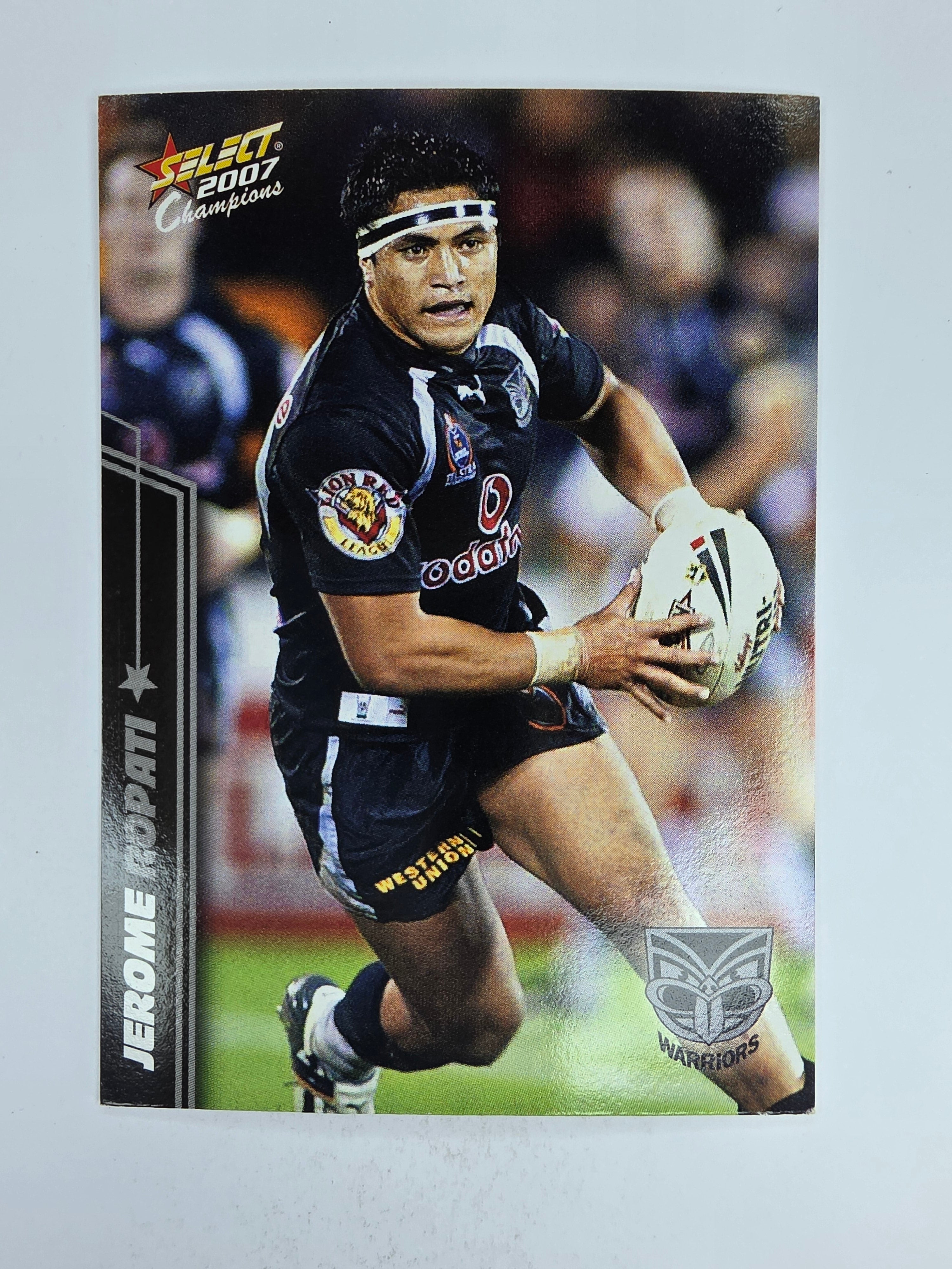 NRL 2007 Champions Base Card #177 Jerome Ropati New Zealand Warriors