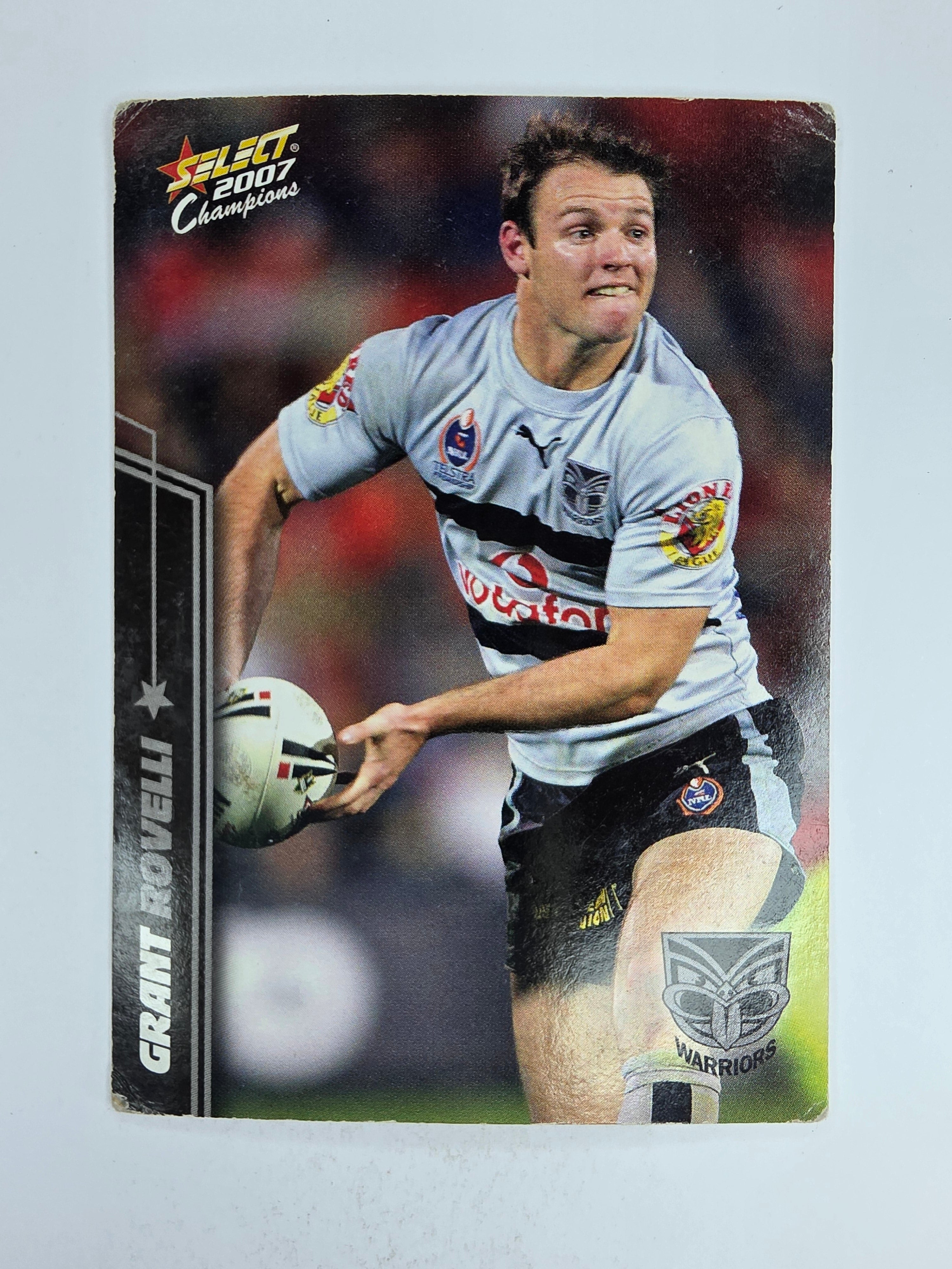 NRL 2007 Champions Base Card #178 Grant Rovelli New Zealand Warriors