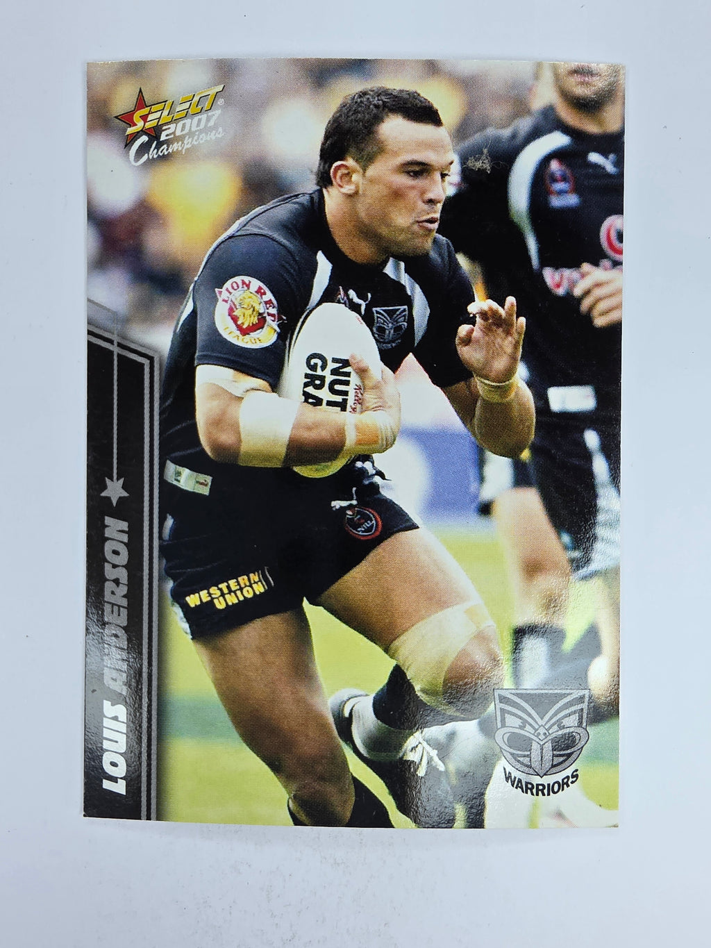 NRL 2007 Champions Base Card #181 Louis Anderson New Zealand Warriors
