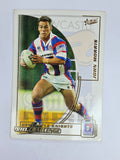 NRL 2002 Challenge Base Card #9 John Morris Newcastle Knights