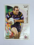 NRL 2002 Challenge Base Card #40 Gorden Tallis Brisbane Broncos