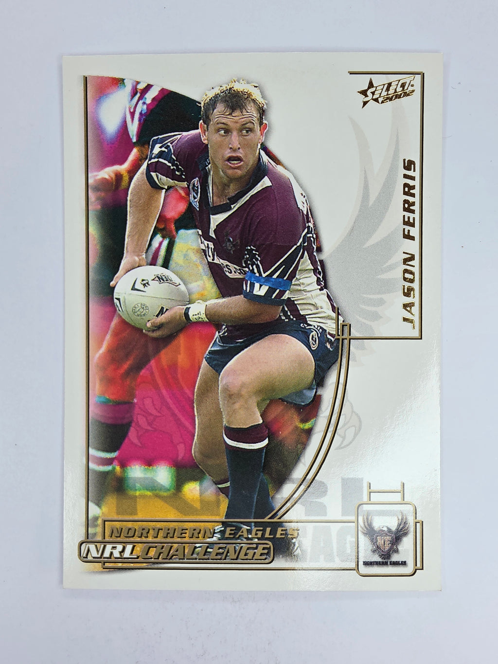 NRL 2002 Challenge Base Card #113 Jason Ferris Northern Eagles