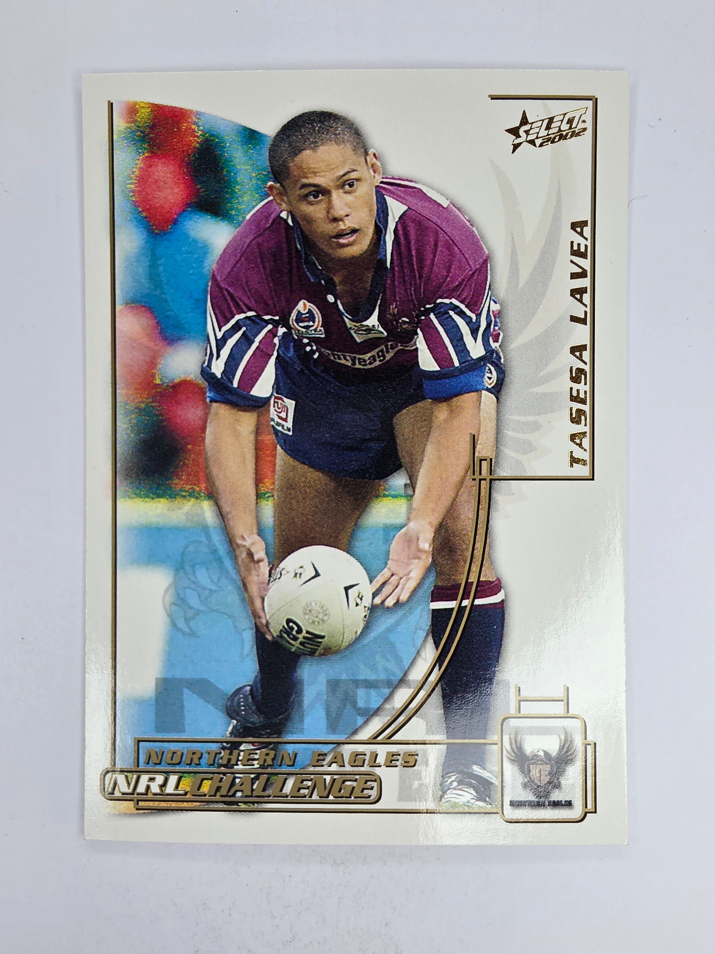 NRL 2002 Challenge Base Card #116 Tasesa Lavea Northern Eagles