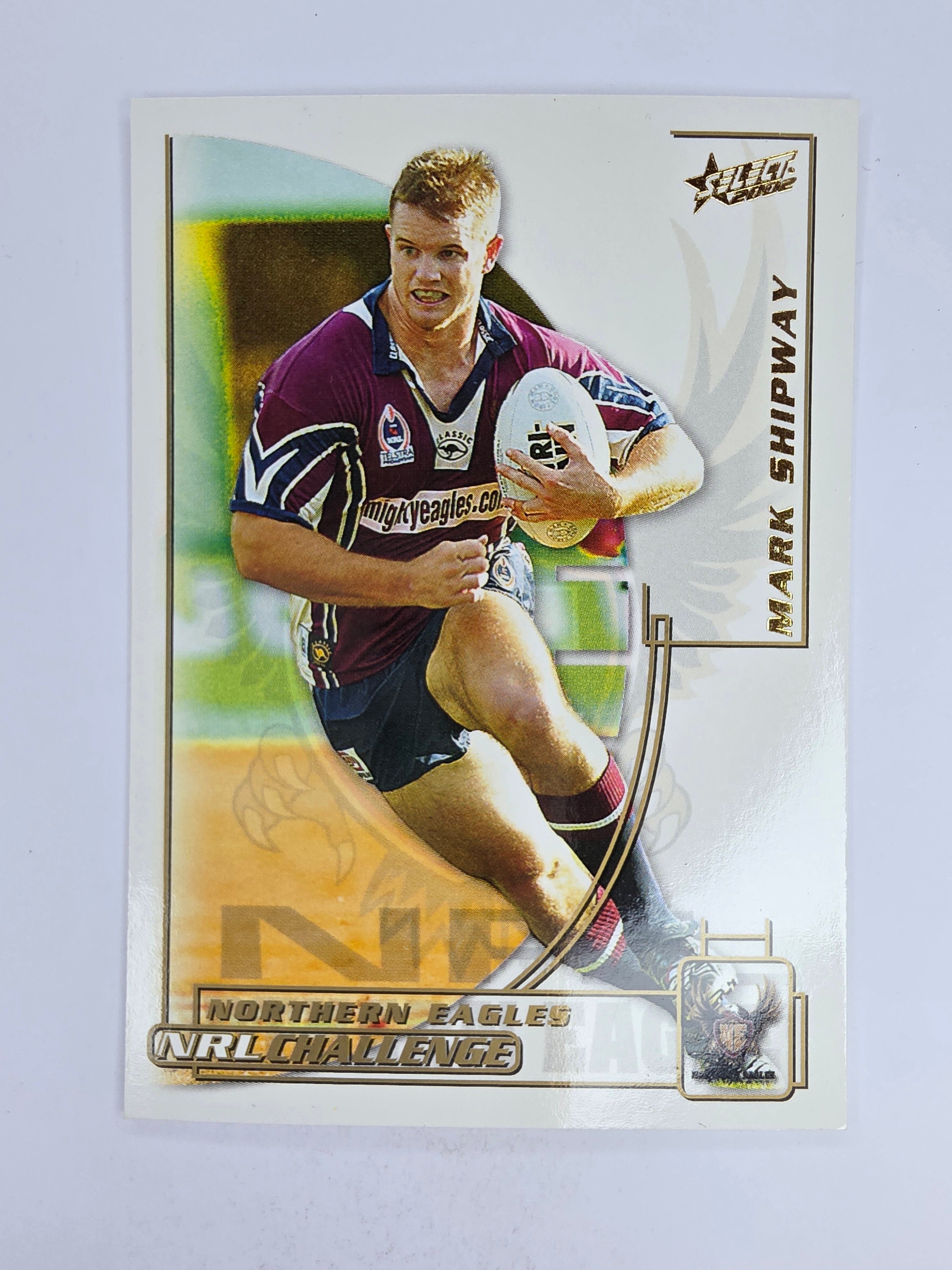 NRL 2002 Challenge Base Card #119 Mark Shipway Northern Eagles