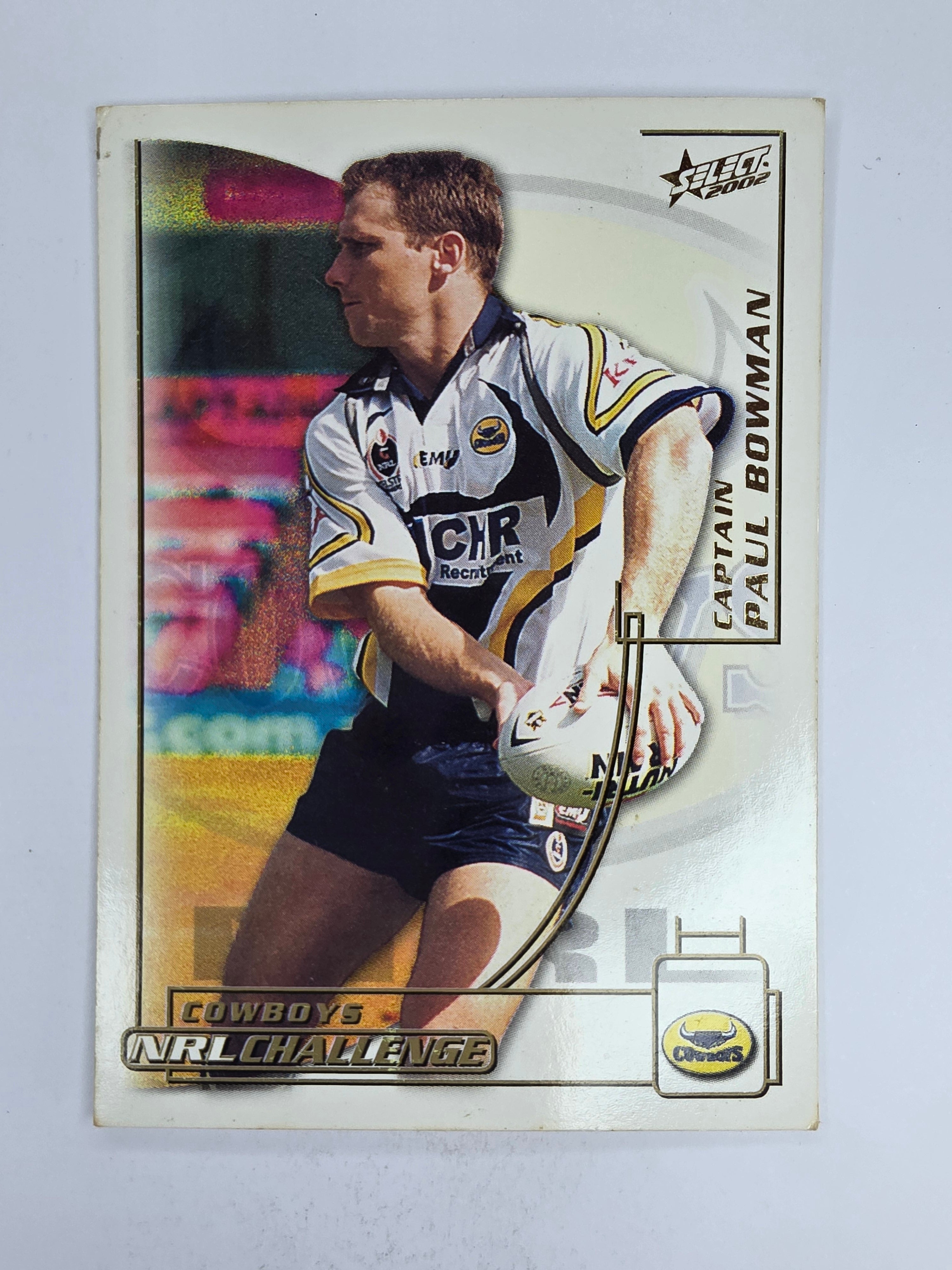 NRL 2002 Challenge Base Card #148 Paul Bowman North Queensland Cowboys