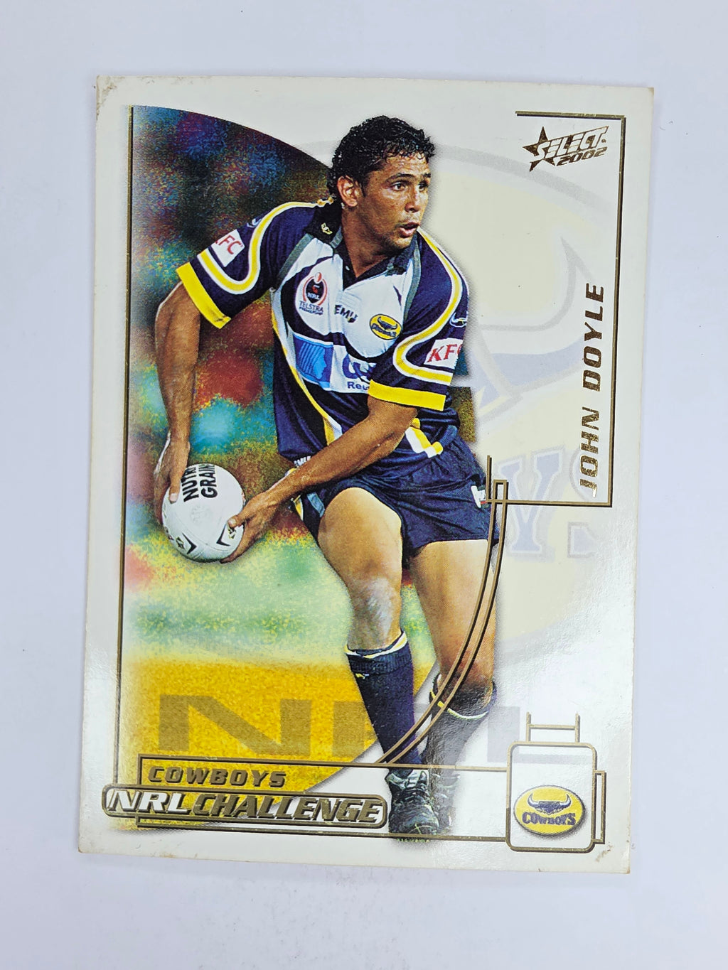 NRL 2002 Challenge Base Card #152 John Doyle North Queensland Cowboys